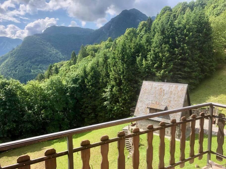 Appartamento Panoramico Casa Gerro Averara Buitenkant foto